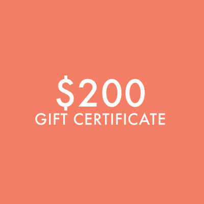 $200 Gift Certificate