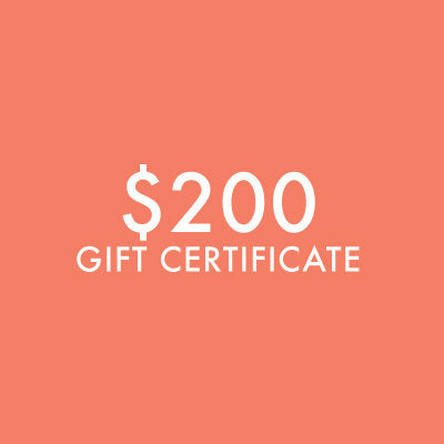 $200 Gift Certificate