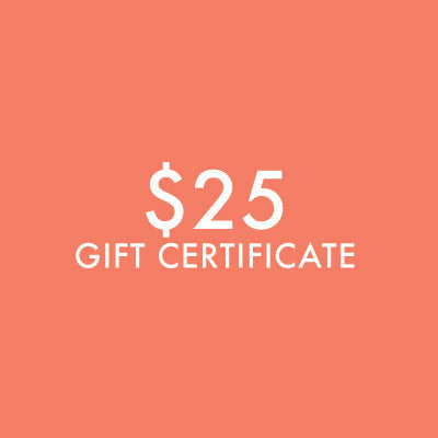 $25 Gift Certificate