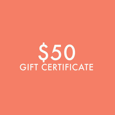 $50 Gift Certificate