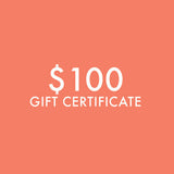 $100 Gift Certificate
