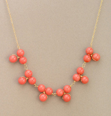 Astor Cluster Bib Necklace