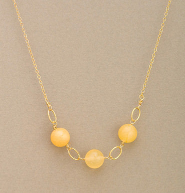 Astor Link and Bead Necklace