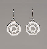 Division Small Octagon Earrings