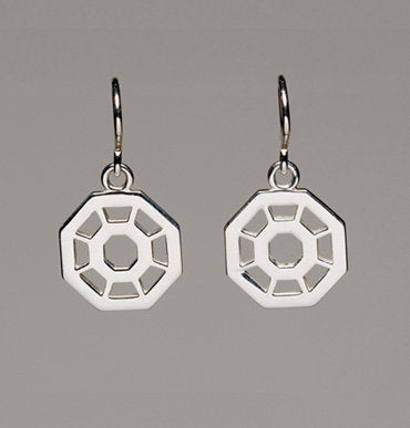 Division Small Octagon Earrings