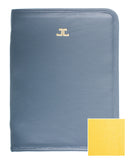 Quincy iPad Case, Gray + Canary
