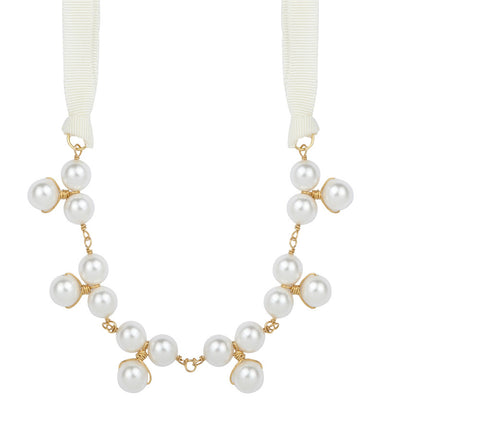 Jackson Mini Pearl Bauble Necklace