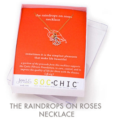 The Raindrops on Roses Necklace