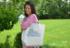 Kinzie Big Silver Cloud Tote